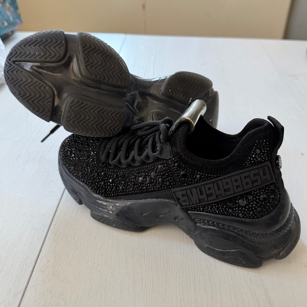 Steve Madden Rhinestone Sneaker - Picture 2 of 3